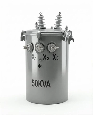 7.2KV 13.8KV 34.5 KV Trasfhoirmeoir Feistithe le Cuaille